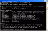 Video to Flash Console screenshot